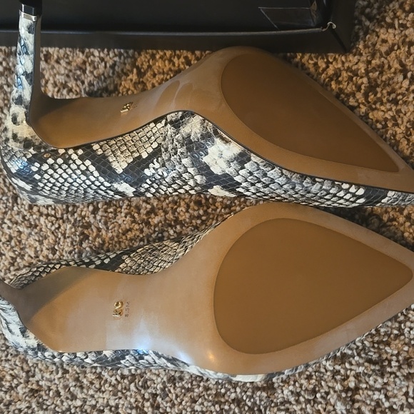 Snakeskin Patterned Women's Heels From Evereve - Picture 4 of 4